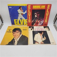 Vtg Elvis Vinyl LP Records