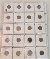Page of 60 Indian cents