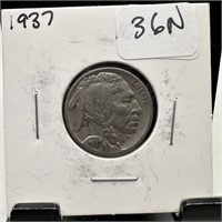 1937 BUFFALO NICKEL