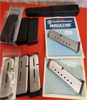 W - LOT OF 9 AMMUNITION MAGS (W65)