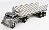 Original Smith Miller GMC Truck w Fruehauf Trailer