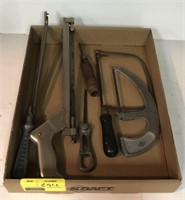 Flat w/ Various Vintage Saws