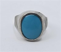 Sterling Silver 925 Ring  Turquoise
