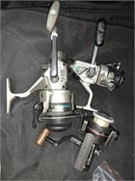 3 FISHING REELS - SEE PICS FOR BRANDS