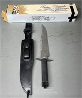 Parker-Edwards Bowie Knife w/ Leather Sheath