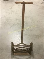 Vintage manual push mower