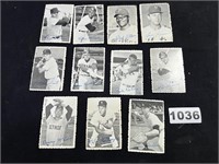 1961 Topps Deckle Edge Cards
