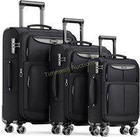 SHOWKOO 3pc Luggage Sets (20in/24in/28in)