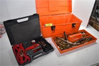 Tool Box w/Contents & Car Care Kit