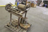 Blower, Grinder & Swage Block, Untested