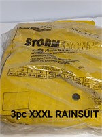 $20 Rainsuit 3pc Size XXXL