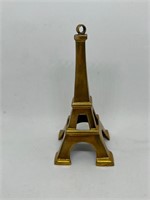 Vintage Eiffel Tower Brass 3D Figure Pendant