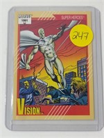 1991 MARVEL VISION SUPER HERO CARD #19