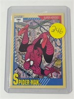 1991 MARVEL SPIDERMAN SUPER HERO CARD #1