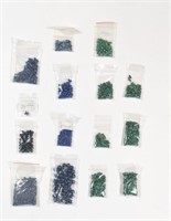 Lot of Loose Lapis Lazuli & Malachite Beads