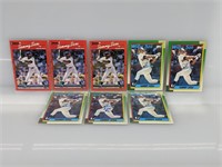 Lot of Sammy Sosa Rookie Baseball Cards