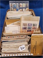 Large Lot of Assorted Stamps, Envelopes, & More