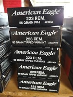 American Eagle 223  (5) Boxes of 20 (100rds)