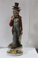 A Capodimonte Hobo Figurine