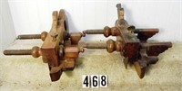 2 – Wooden screw-arm plow planes, G-G+: