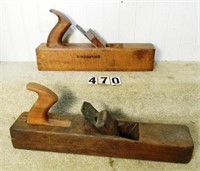 2 – “Lancaster Shop” wooden handled molding