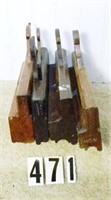 4 – Wooden simple molding planes, (most Pa.), G+:
