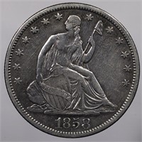 1858-S Seated Liberty Half Dollar 50c