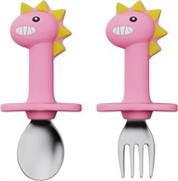 SFCCMM Kids' Dino Utensil Set x2