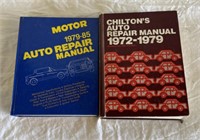 Motor and Chilton’s Auto Repair Manual Books