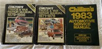 Chilton’s Auto Repair Manual Books