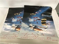 Two International airshow 95 posters