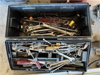 Toolbox with Large Assortment of Tools