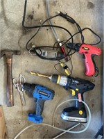 Assorted lot of Tools & Drills