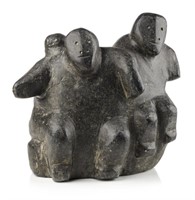 MARC ALIKASWA, INUIT, Family Group, late 1980s