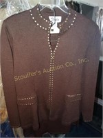 2 pc Toula Sweater & skirt, size 12-14