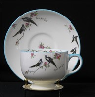 Rare Paragon Two For Joy China Tea Cup & Saucer
