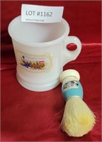 VTG SHAVING BRUSH & AND CUP