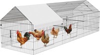 Metal Chicken Coop 1304040 with Cover