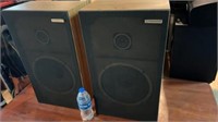 2pc Vintage 22in Pioneer Speakers