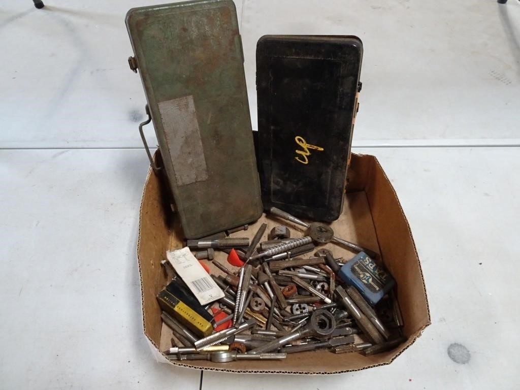 Lot of Misc. Drill Bits & Tap/Dies