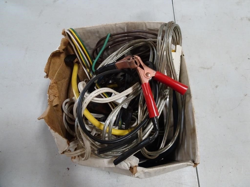 Lot of Misc. Electrical Cords & Cables
