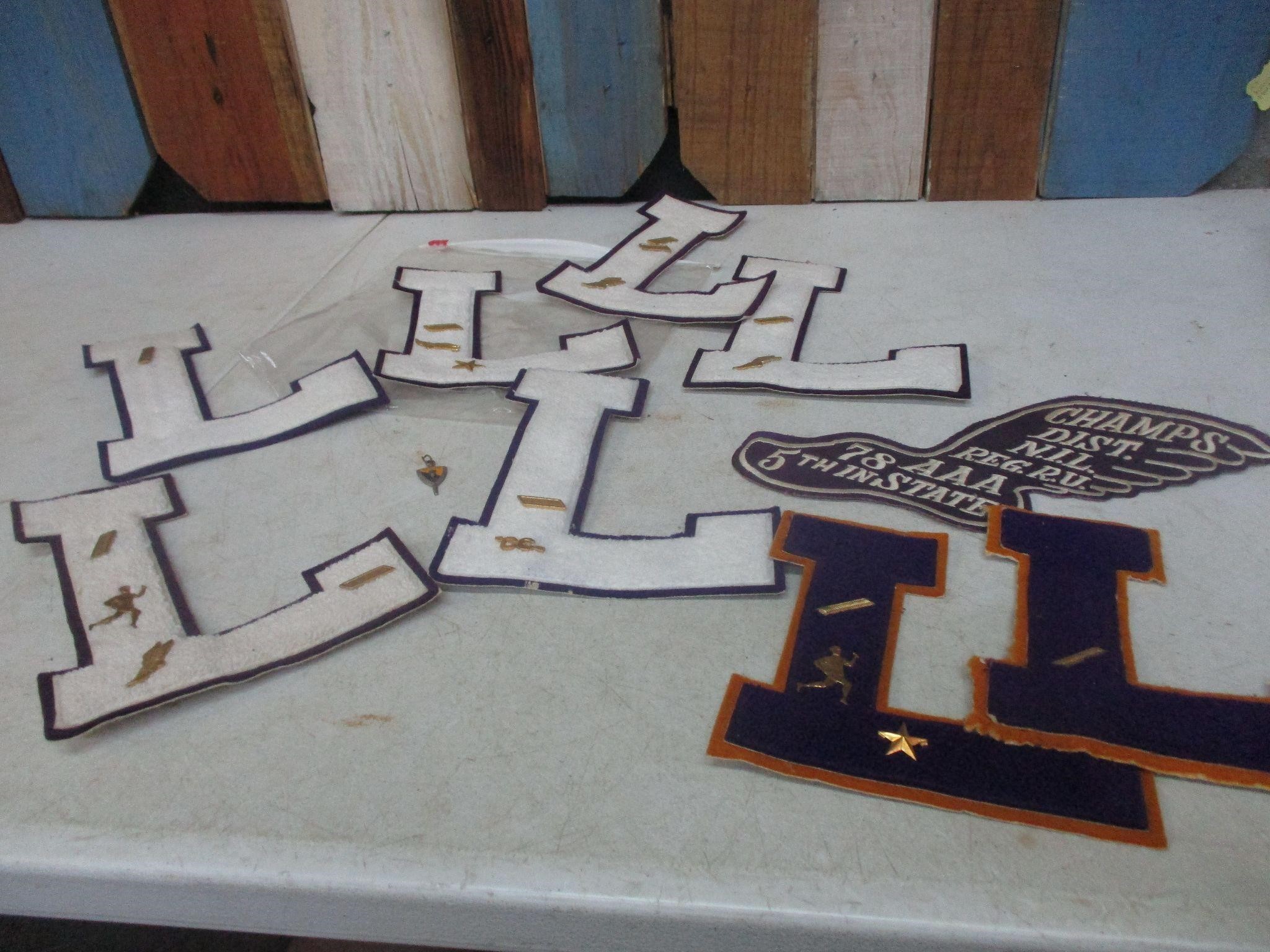 Letterman Vintage Letters & Patches, SR Key