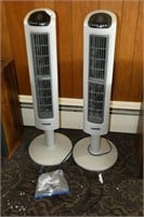 Pair of Lasko Floor Heaters