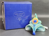 Franz Kathy Ireland Porcelain Peacock Sugar Jar