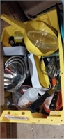 Lot with variety of kitchen utensils, mixing