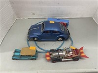 Vintage Bandai VW beetle w/ remote , vintage cars