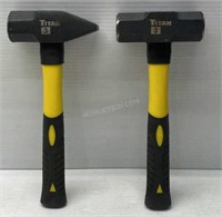 Lot of 2 Titan Tools 3lb Hammers - NEW