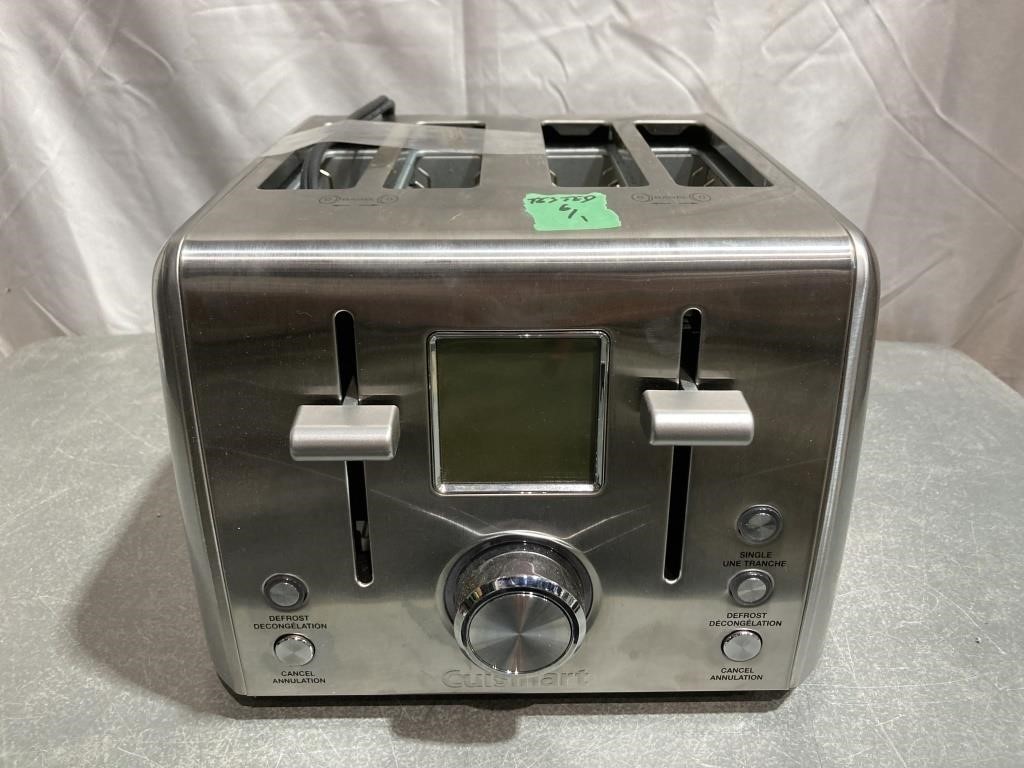 Cuisinart 4 Slice Toaster Oven (Pre-owned,