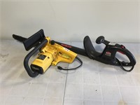 Electric Hainsaw & Hedge trimmer