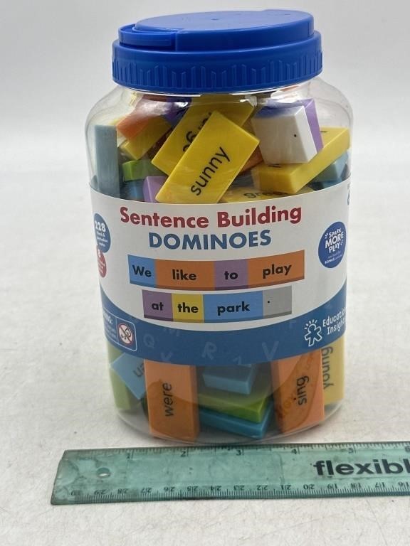 NEW 228pc Sentence Building Dominoes